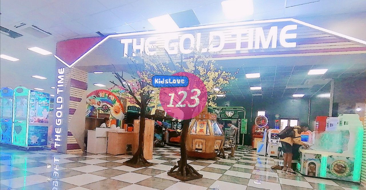 Lắp đặt khu vui chơi tại trung tâm gold time goldcity bình phước